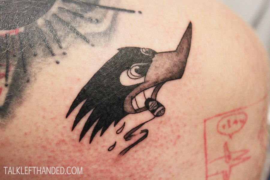 black full sleeve designed by Paul Booth - Design of TattoosDesign of  Tattoos